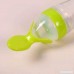 ReFaXi Children's Silicone Squeezed Rice Paste Spoon (Green) - B07GDVHBW6